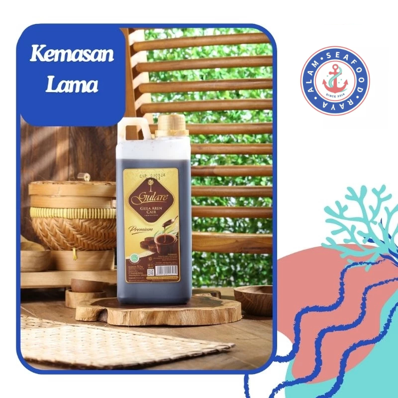 

LAKU Gula Aren Premium/Gulare 1.3kg-Liquid Palm Sugar/Gula Aren Cair Premium/Aren Premium