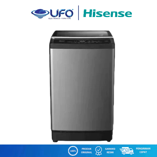 Hisense Mesin Cuci 1 Tabung Top Loading Kapasitas 10,5 KG WTJA1101T