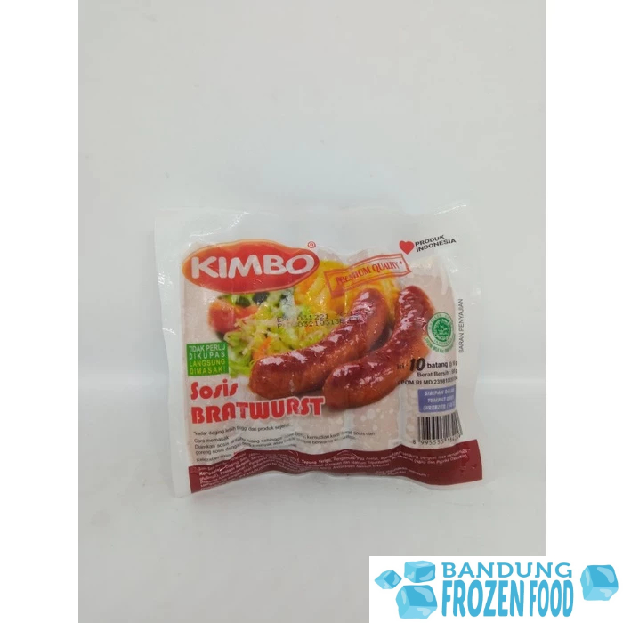 

KIMBO MINI BRATWURST ORI 10 PCS