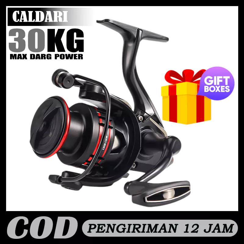 Reel reel pancing power handle kenzi fishing reel Spinning Reel PancingTetapkan Penawaran rod castin