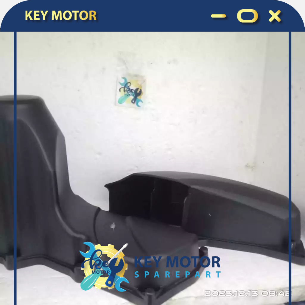 Tutup + Box Filter Udara Satu Set (2Pcs) Motor Mio J - Mio GT Asli Merk Yamaha 100% Baru