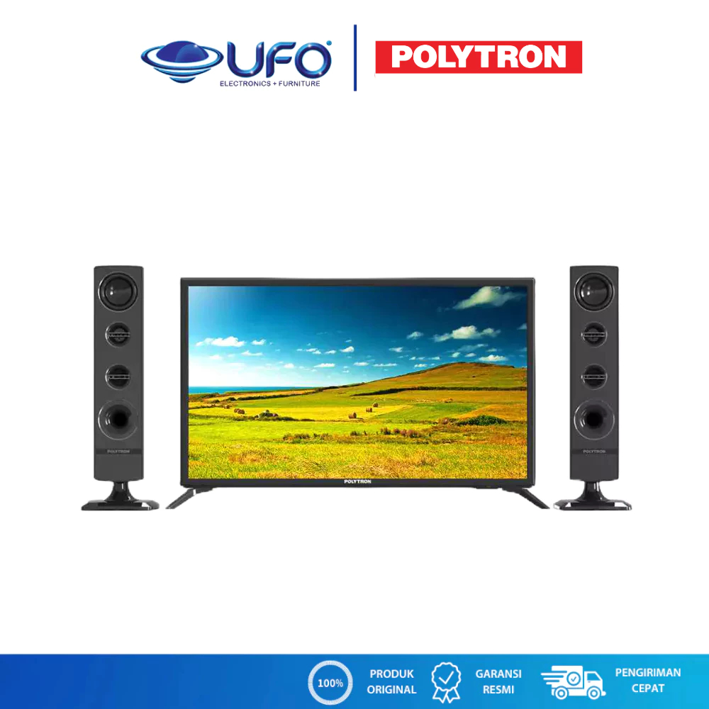 Polytron 24 inch Led Digital TV (DVBT2) Series 2021 PLD24TV1855