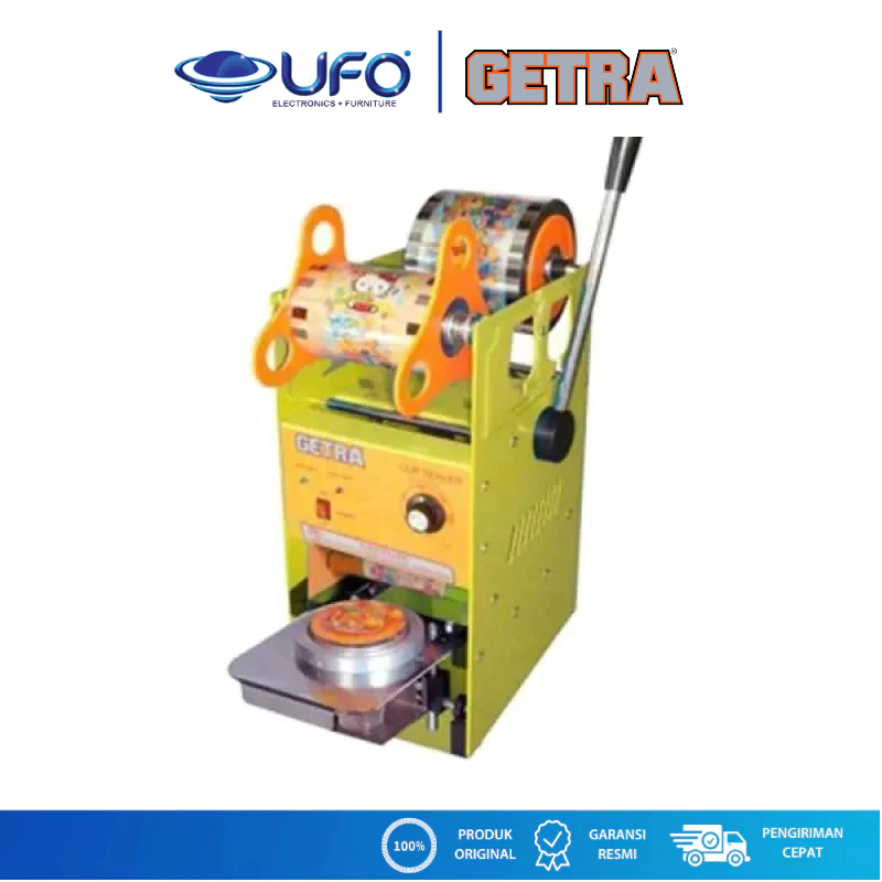 Cup Sealer Getra Mesin Manual Sealer Cup Plastik - Low Watt - Murah - Mesin Press Cup - Lid Cup Seal