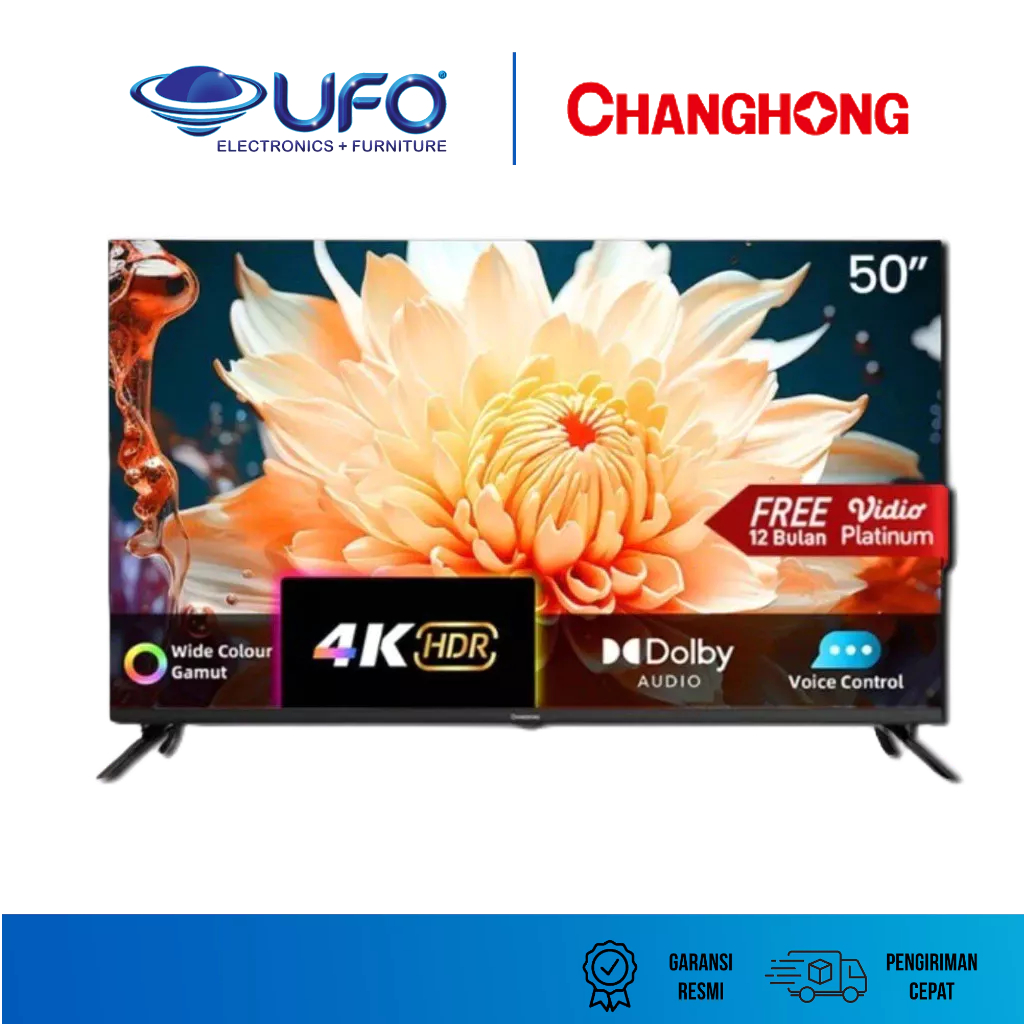 Changhong 50 Inch QLED Smart LED TV U50QCN1