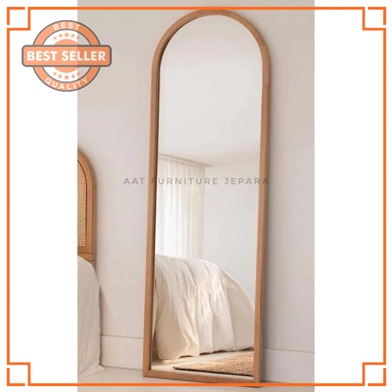STANDING MIROR FULL BODY | CERMIN LENGKUNG FURNITURE MURAH
