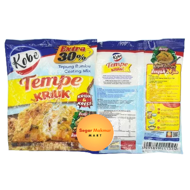 

(SMM) Kobe Tepung Bumbu Tempe Kriuk 70GR