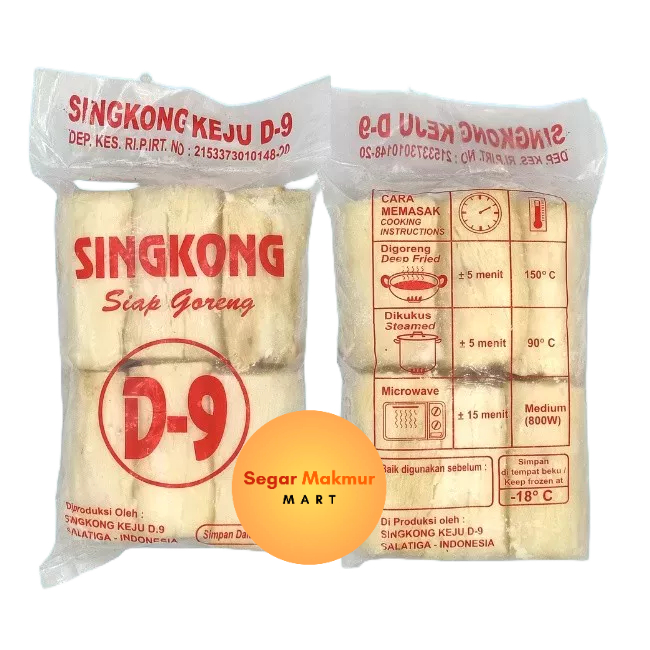 

(SMM) Singkong Keju D9 Khas Salatiga Singkong Keju Frozen