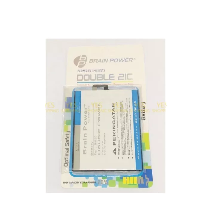 BATERAI  Double Power XIAOMI BM50 - Max 2 Brain power  BATTERY BATRAI