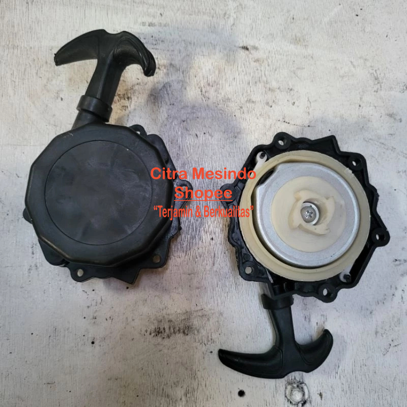 Recoil Starter Atau Kap Engkol Untuk Mesin Power Sprayer Knapsack Tu26 Mesin 2 Tak Yamamoto 6 Baut D