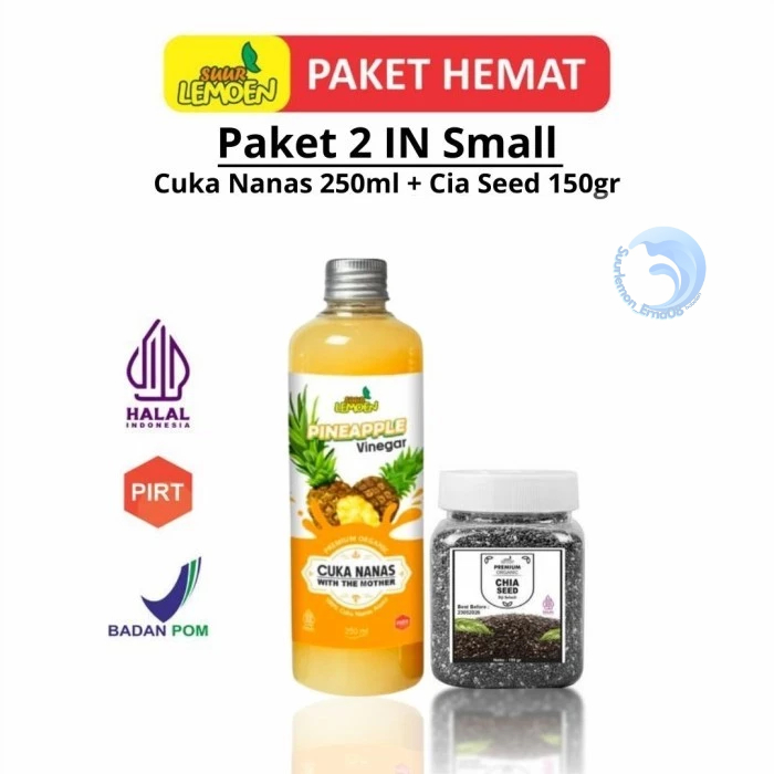 

Paket Best Seller Paket Diet Sehat 2in1 - Cuka Apel 250ml, dan Chia Seed 150gr By Suur Lemoen ID