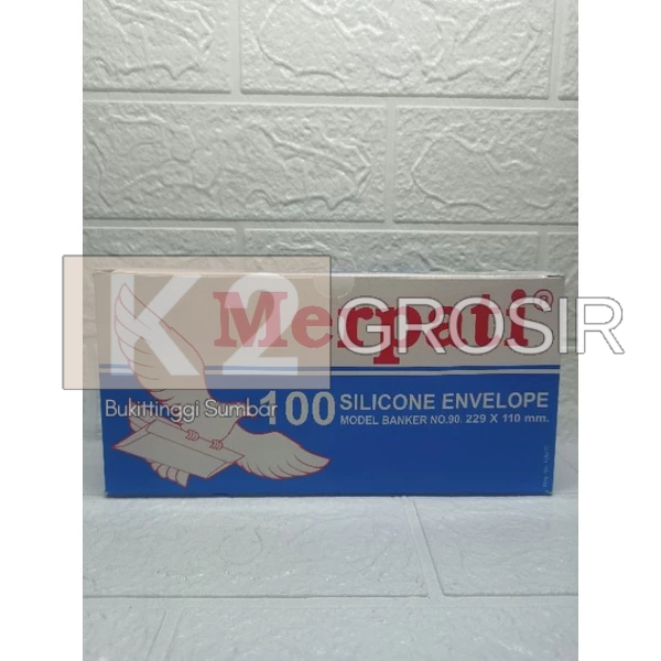 

Amplop Merpati no 90 1box isi 100 Lembar