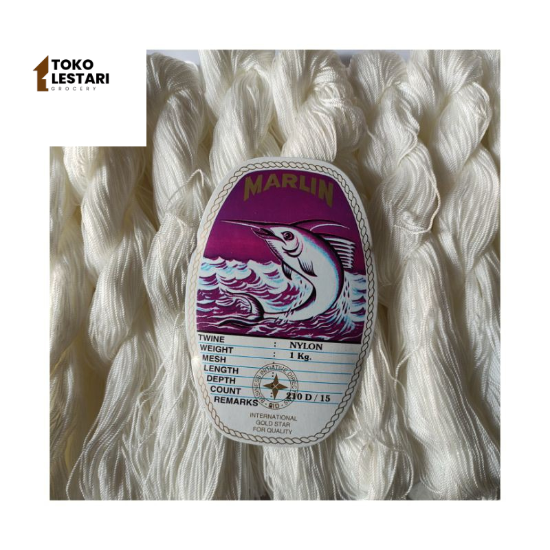 Benang nylon/ nilon merk marlin D15 Benang nylon Tukang