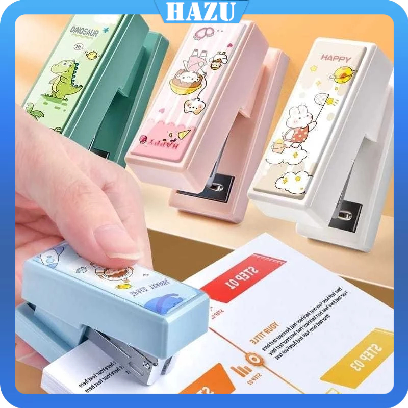 

Staples Mini Karakter / Stapler Kertas Mini Motif Lucu /Mini Cute Paper Stapler/Mesin Pengikat Pelajar Stapler Kecil Staples