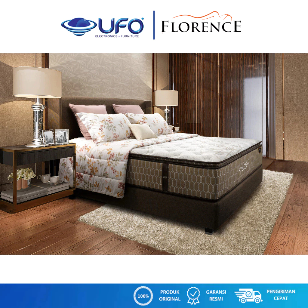 Florence Modern Living Series San Pietro 160 x 200 Matras Spring Bed