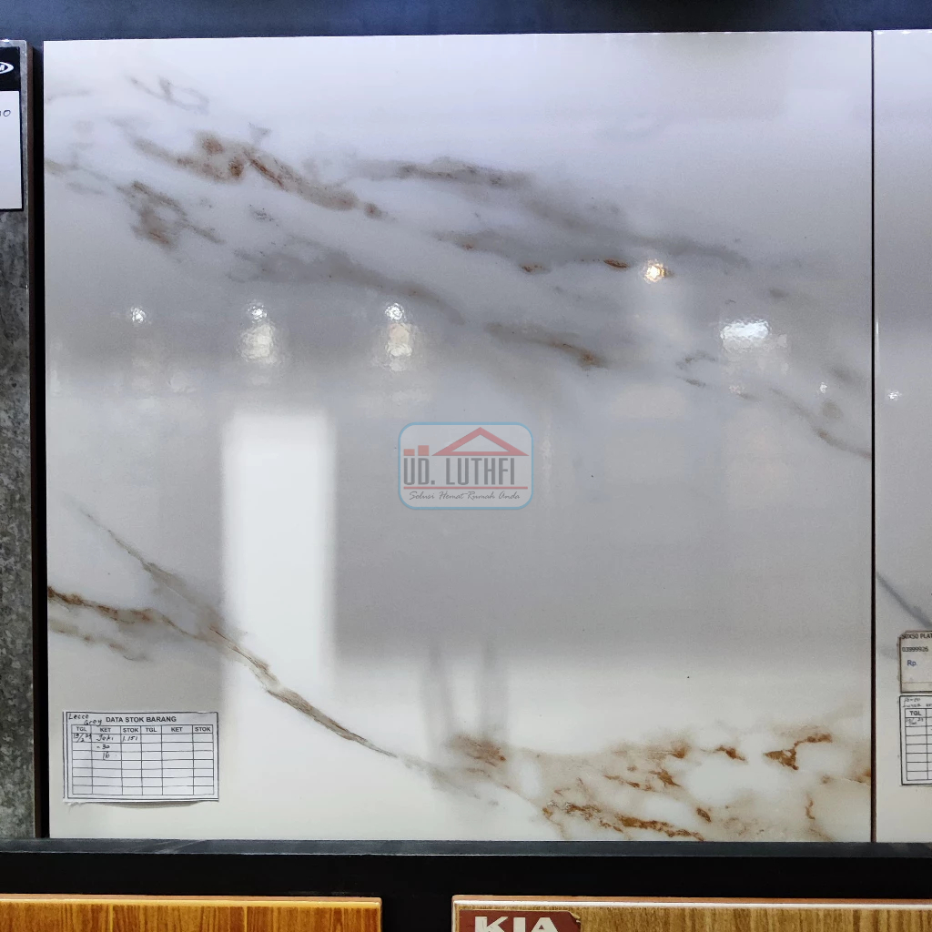 Keramik Lantai Halus 50x50 Platinum Lecce Grey - Keramik Rectified / Keramik Nat Cutting Jepara
