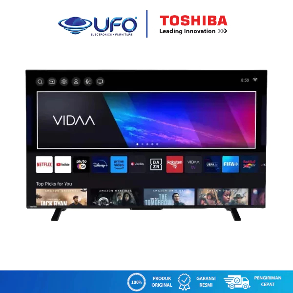 TOSHIBA 55 inch LED Smart TV Ultra HD Quantum Dot 4K QLED | 55M550MP | Smart TV 55Inch