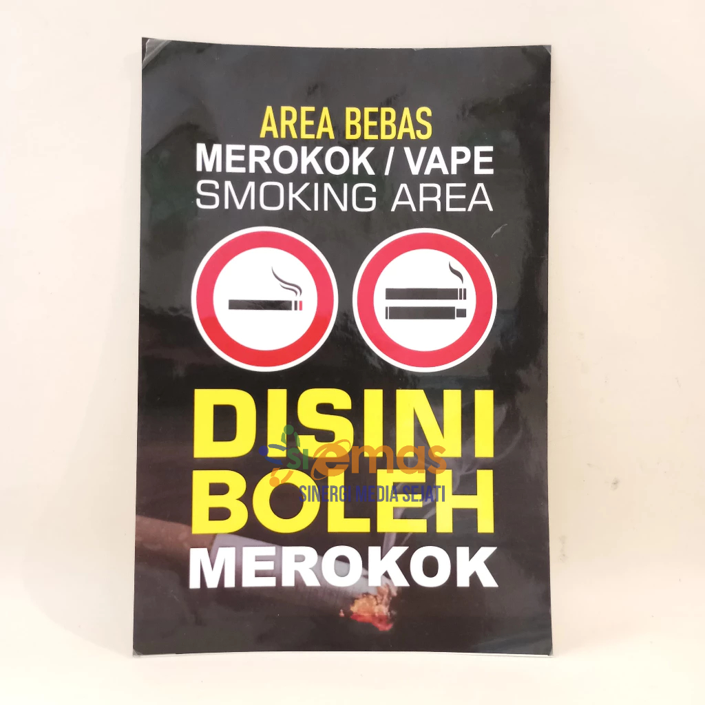 

Stiker Area Merokok | Stiker Smoking Area