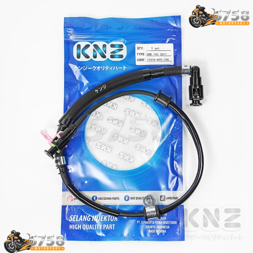 SELANG INJEKSI  CBR 150 2011  INJEKTOR INJECTOR (KPP) BENSIN KNZ (5758)