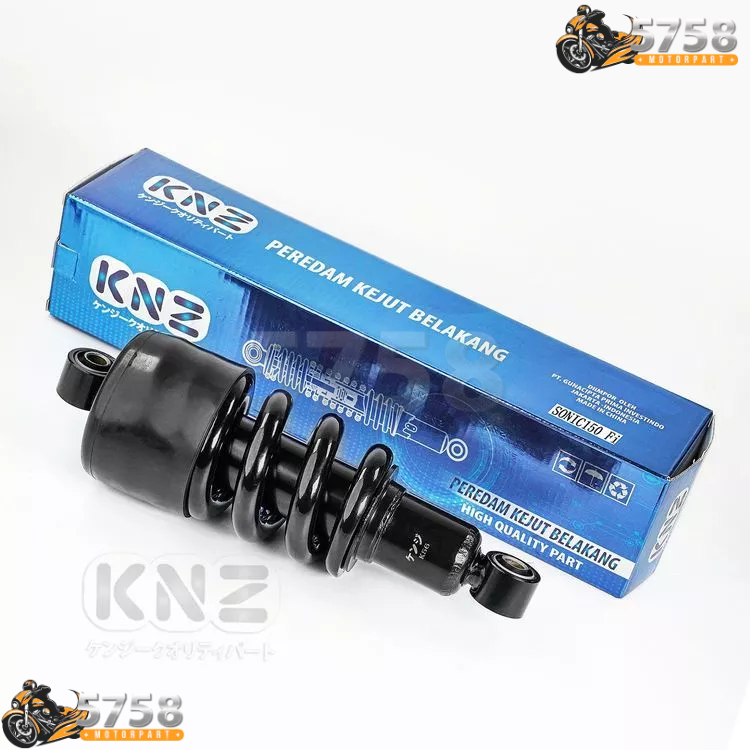 SHOCK BELAKANG HONDA SONIC 150 FI / SUPRA GTR 150 SHOK PEREDAM KEJUT SHOCKBREAKER BREAKER KNZ P:23cm