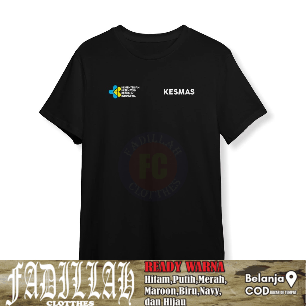 Baju Kaos KESMAS Kesehatan Masyarakat Baju Distro