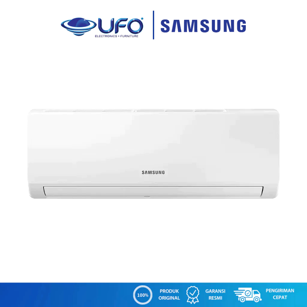 AC Samsung 1/2 PK Alpha Inverter with Smart AirFlow AR05AYHLAWKNSE | Air Conditioner 0,5 PK | Pendin