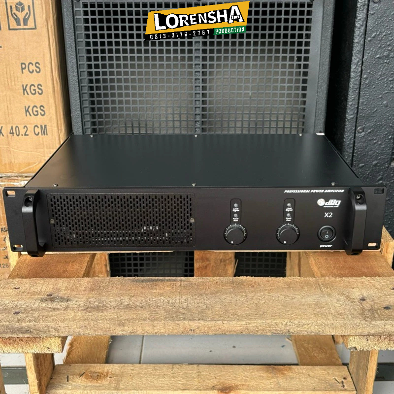 Power Amplifier DBQ X2 Original Power Class D