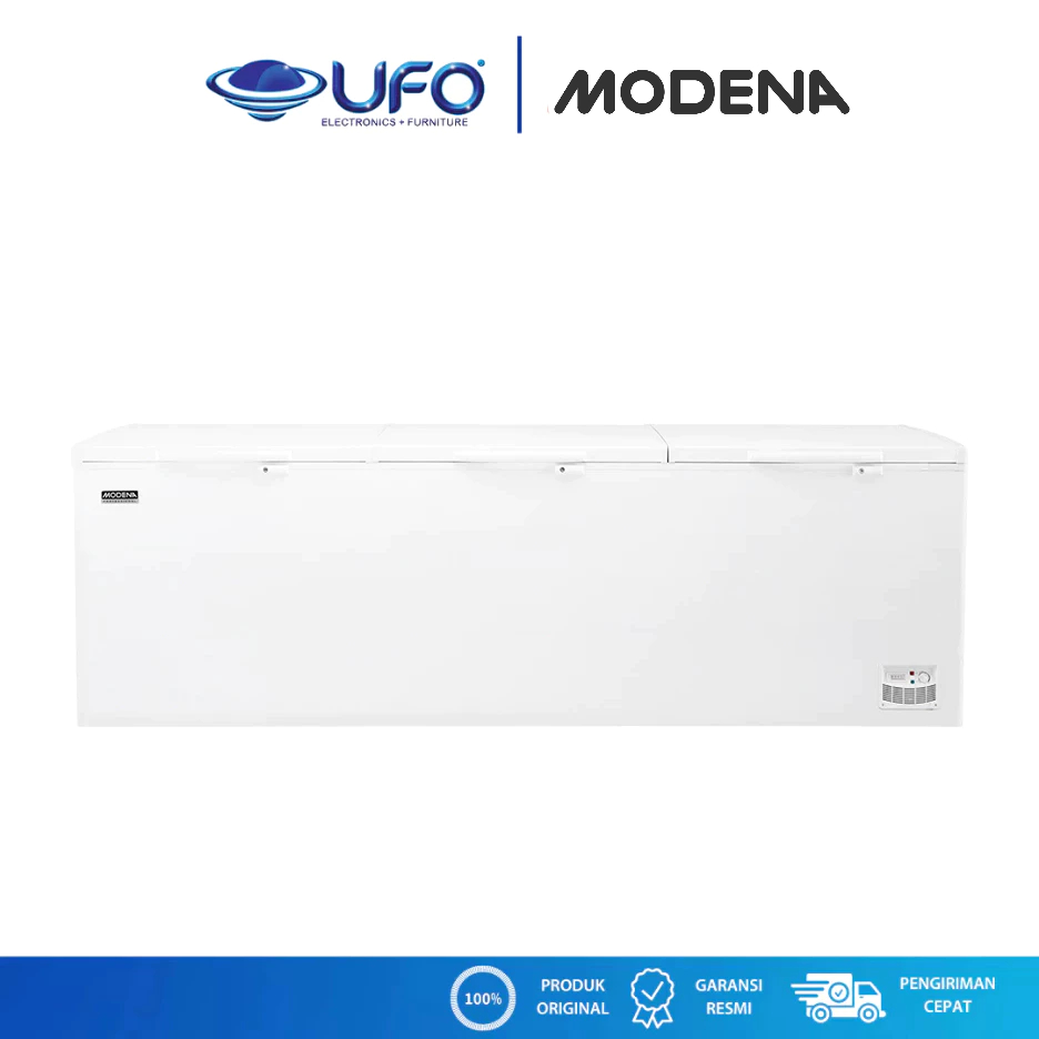 Modena Chest Freezer Heavy Duty Compressor Pembeku 1.300 Liter MD130W