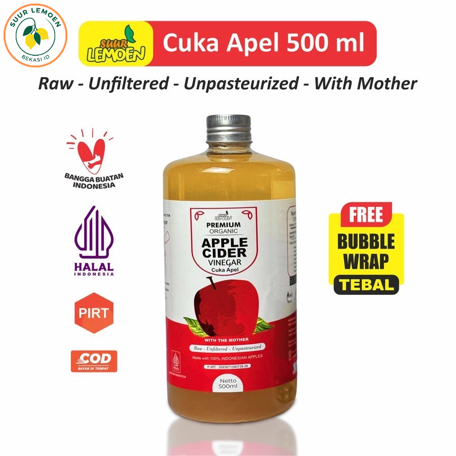 

Best Seller CUKA APEL Apple Cider Vinegar Premium Organik Untuk Diet Alami By Suur Lemoen - By Suur Lemoen Bekasi