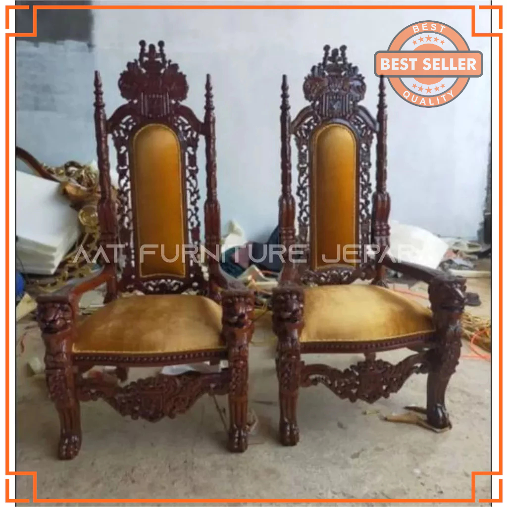 Kursi Raja Mewah / Kursi Sultan Mewah FURNITURE MURAH