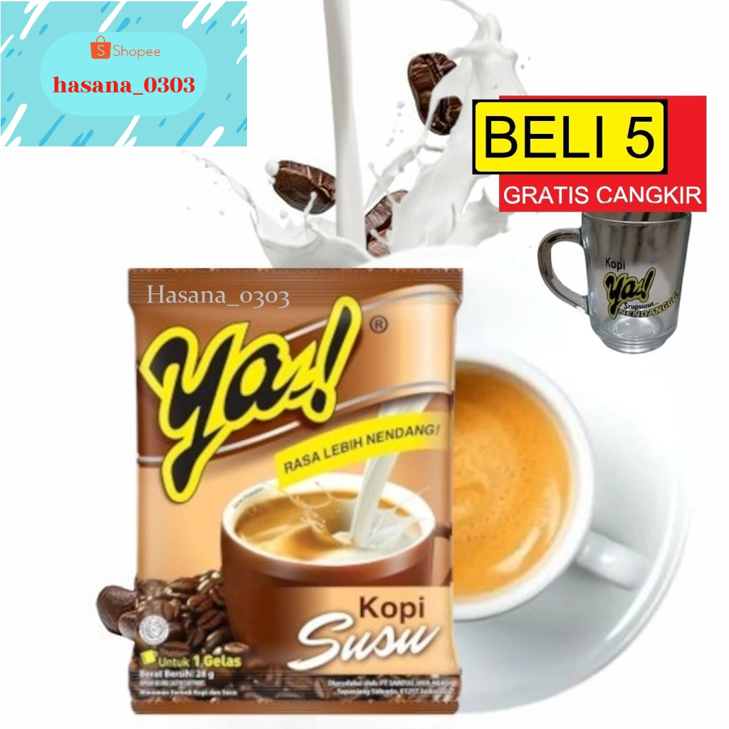 

YA Kopi Susu [ 1Renteng isi 10 Sachet ]