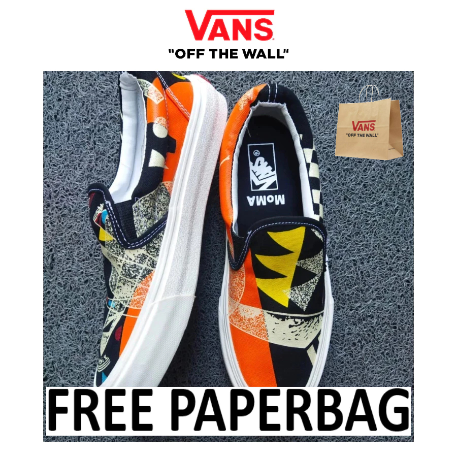 Vans Slip On Moma Black Pria Wanita