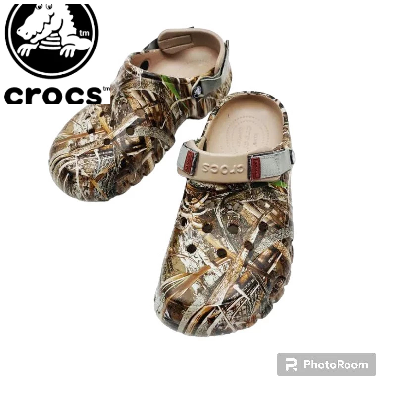 TERLARIS CROCS TERRAIN REAL TREE/CROCS SANDAL/SANDAL CROCS BAPAU/CROCS DEWASA/CROCS PRIA