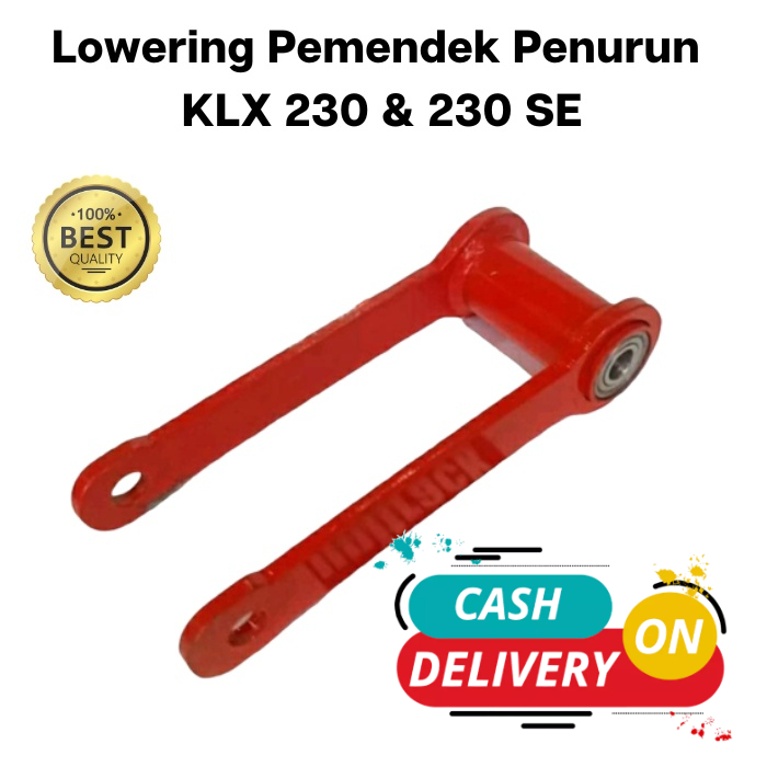LOWERING KIT KLX 230 PEMENDEK ATAU PERENDAH KAWASAKI KLX 230 ORANGE