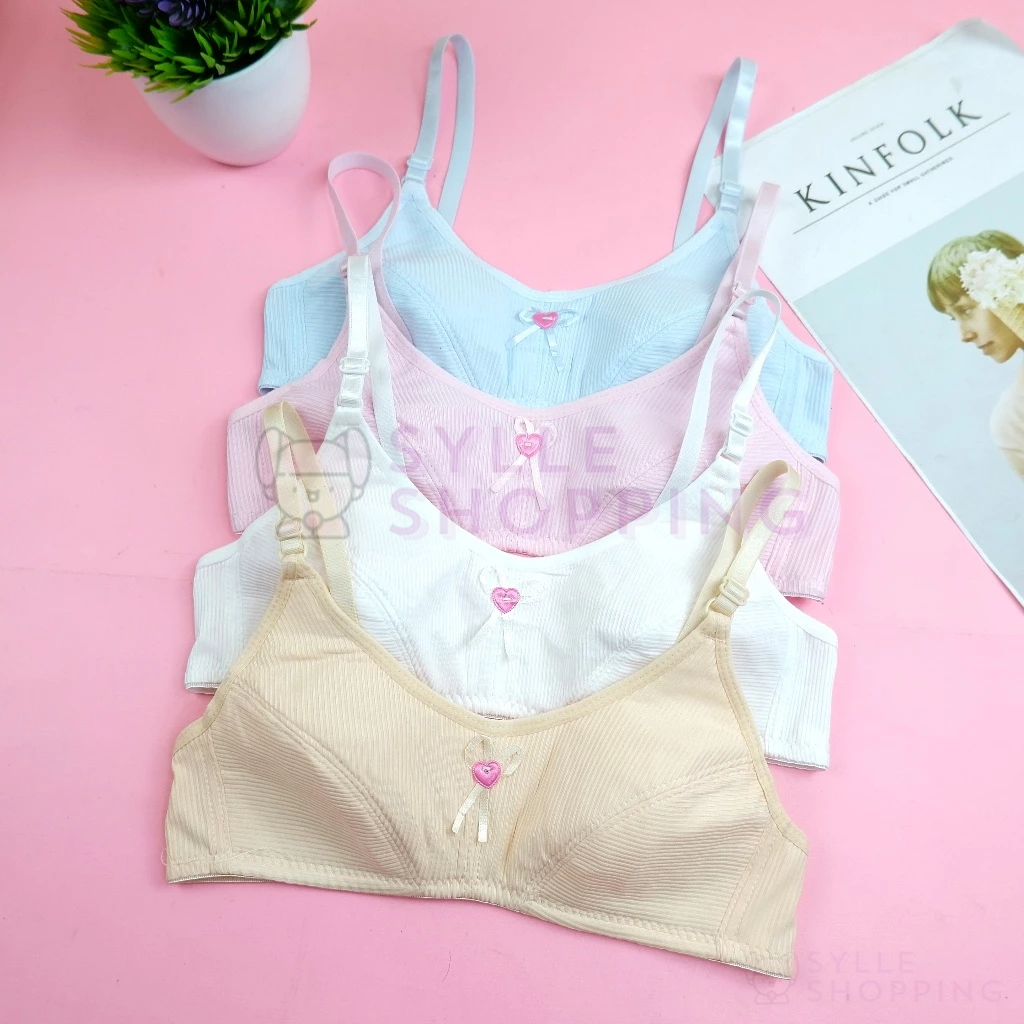 Sylle - Bra Miniset Sekolah Anak Perempuan SD / SMP / SMA Bahan Katun Halus Busa Tipis 634