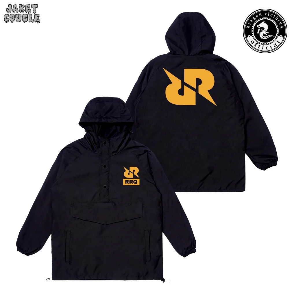 Dragon Clothing Jacket RRQ Jacket Cougle Parasut pria Wanita