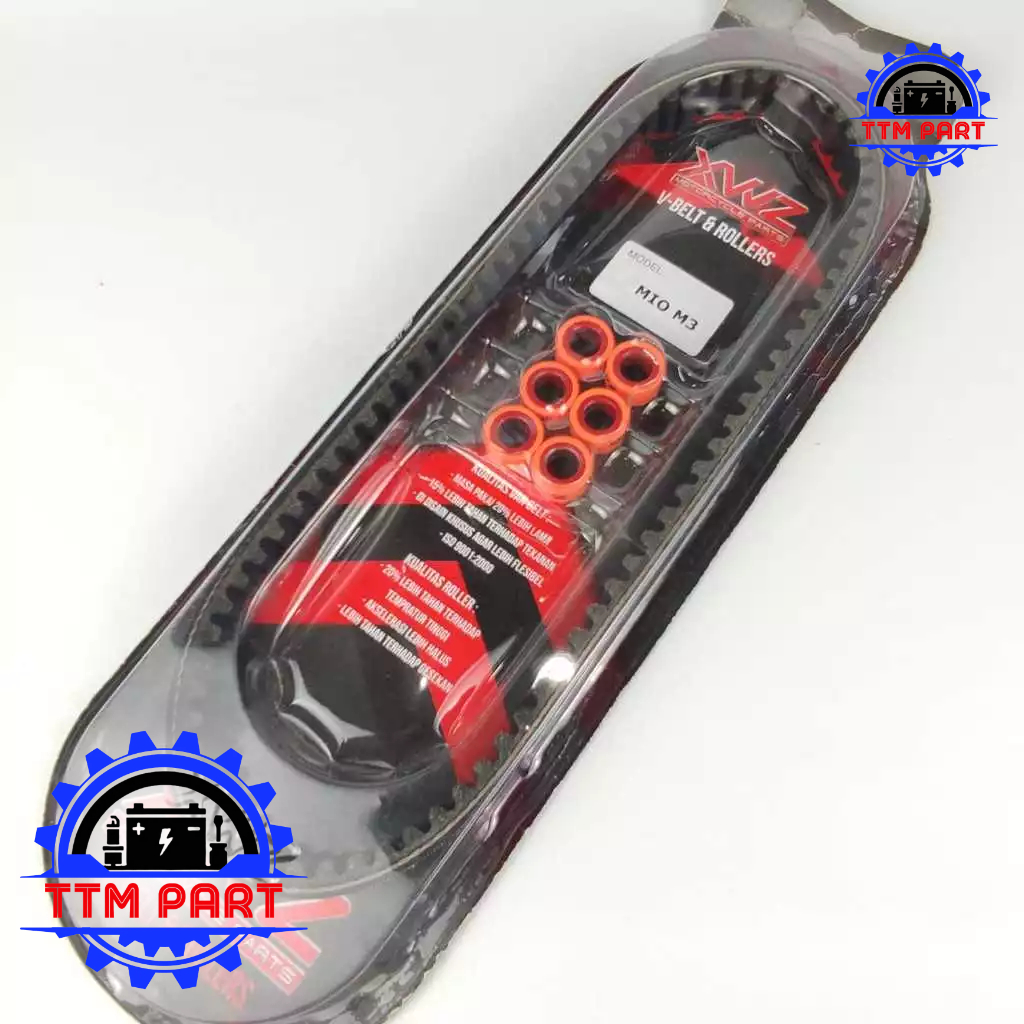 VANBELT PLUS ROLLER  YAMAHA MIO M3 / MIO 125 / FREEGO FREE GO / MIO S / MIO Z / MIO 125 / SOUL GT 12