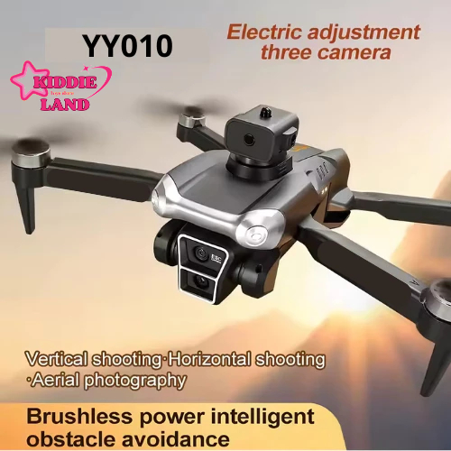 Drone YY010 4K HD Dual Kamera WIFI FPV Anti Crash Kamera Bisa Digerakan Via Remote Control