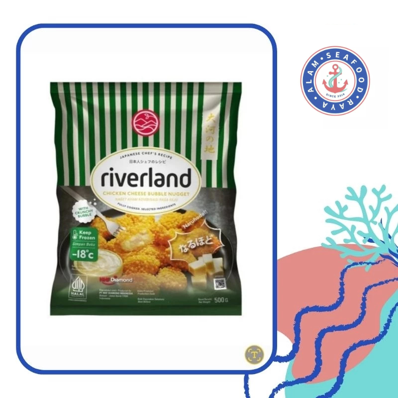 

Riverland Chicken Cheese Bubble Nugget 500gr