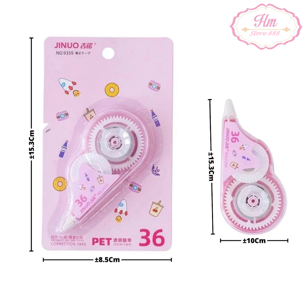 

HM - Correction Tape Roll Tipe X Kertas Penghapus Tulisan Pulpen Perlengkapan Alat Tulis