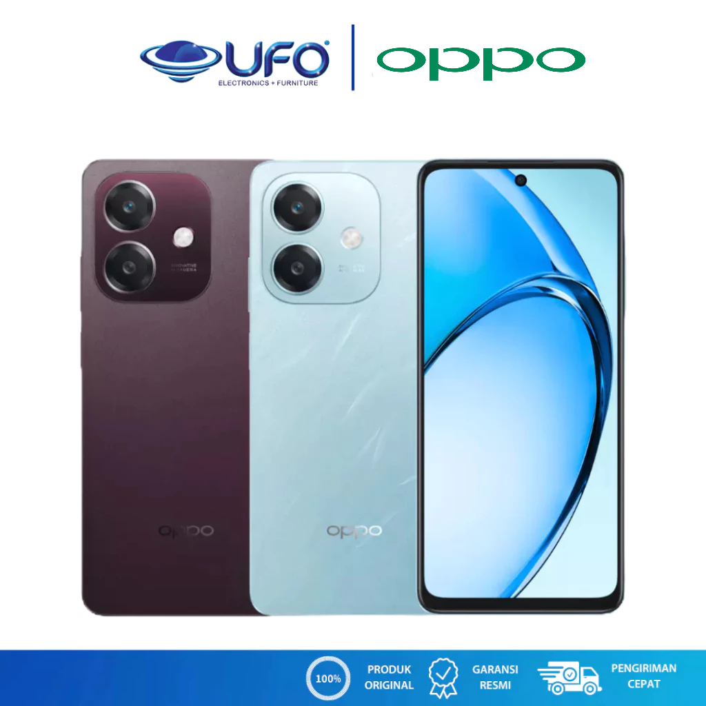 OPPO A3X RAM 4/128 GB HP Smartphone Garansi Resmi