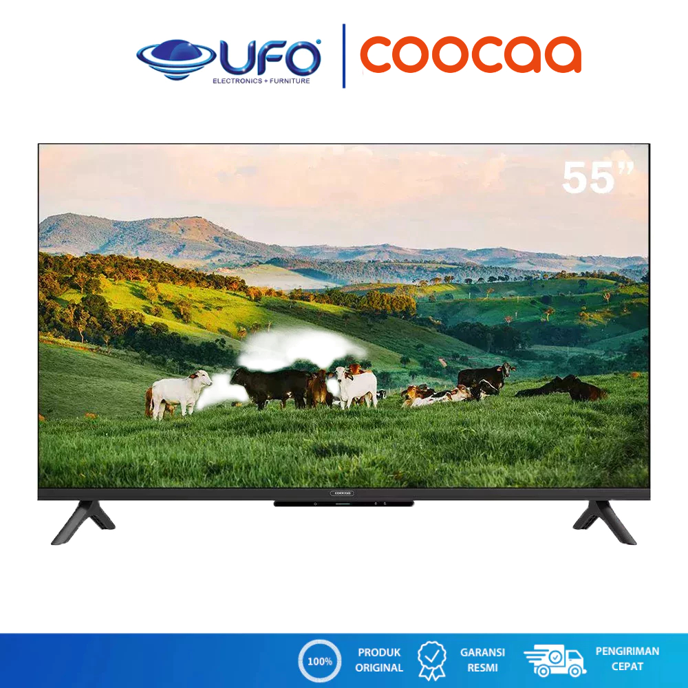 Coocaa 55 Inch LED Smart TV 4K 55Y65 | Y65 Series | Smart TV 55 Inch