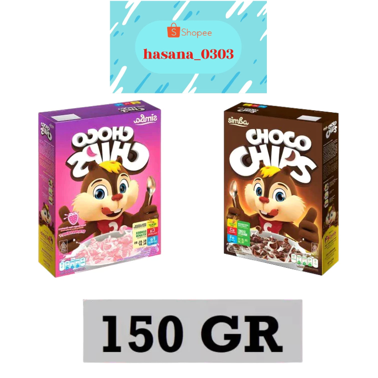

Simba Choco Chips Box 150 Gr