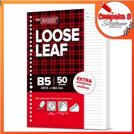 

Loose Leaf 50 B5 Bergaris - SEV0244