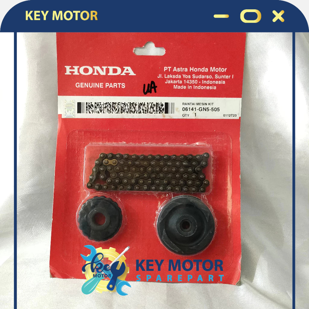 Rantai Keteng / Rantai Mesin Kit Motor Grand - Supra X 06141- GN5 -505