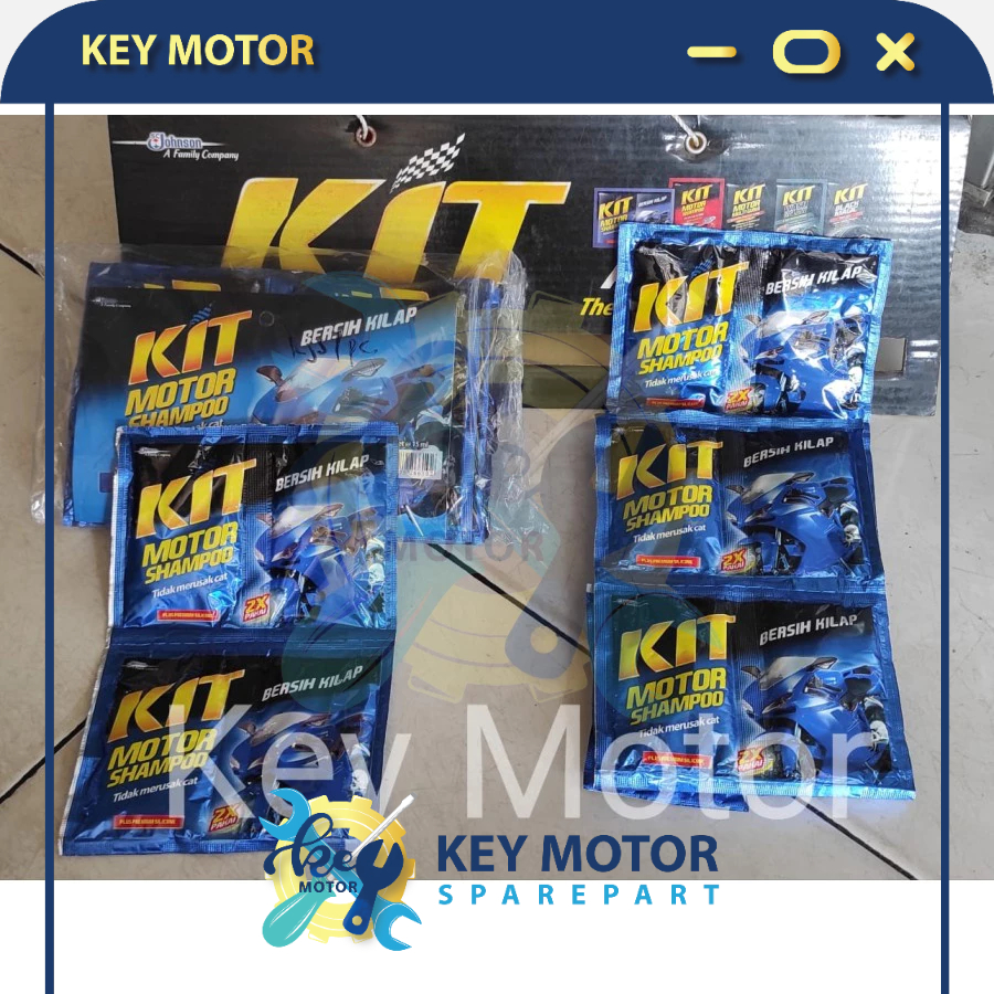 Kit Shampoo Motor Sachet 15ml