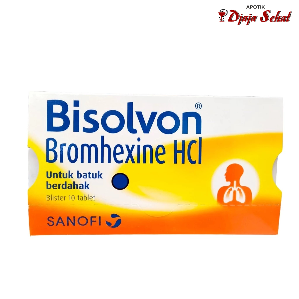 BISOLVON 10 TABLET- UNTUK BATUK BERDAHAK
