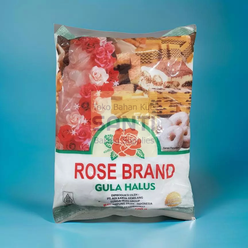 

Rose Brand | Gula Halus Gula Adonan Kue | 500 Gram