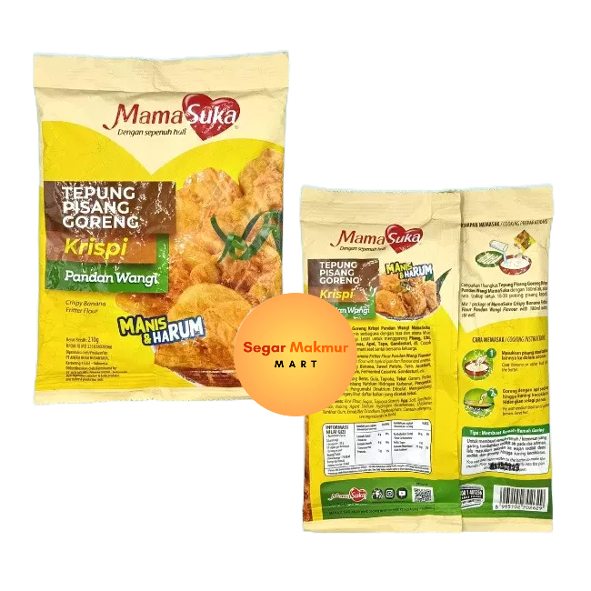 

(SMM) Mama Suka Tepung Goreng Pisang Goreng Pandan 210GR Mamasuka Tepung Pisang