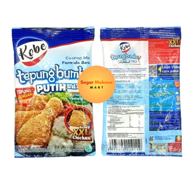 

(SMM) Kobe Tepung Putih 70GR SACHET 1PC