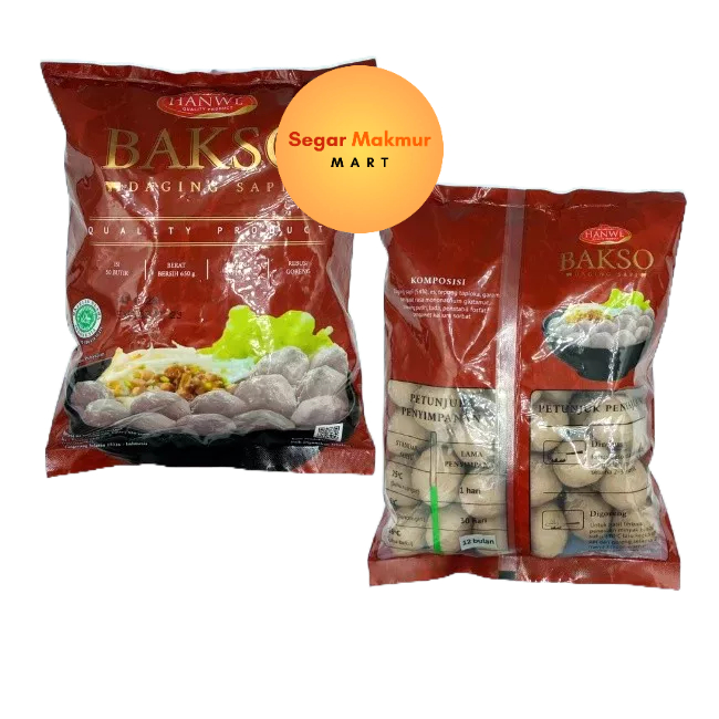 

(SMM) Hanwe Baso Sapi - Bakso Sapi Premium isi 50 - 650GRAM